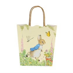 Meri Meri - Peter Rabbit In The Garden Party Bags - Peter Rabbit Bahçede Parti Çantaları - 8li