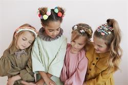 Meri Meri - Pompom Unicorn Hair Clips - Unicornlu Ponpon Toka