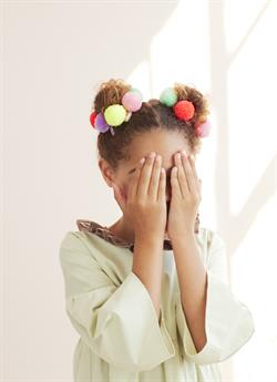 Meri Meri - Pompom Unicorn Hair Clips - Unicornlu Ponpon Toka