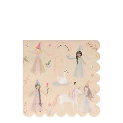 Meri Meri - Princess Napkins - Prenses Peçete - L