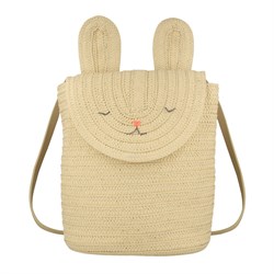 Meri Meri - Raffia Bunny Backpack - Rafya Tavşan Sırt Çantası