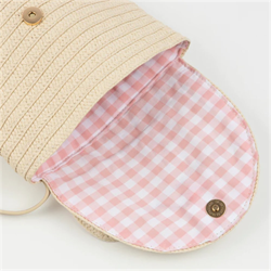 Meri Meri - Raffia Bunny Backpack - Rafya Tavşan Sırt Çantası