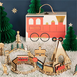Meri Meri - Railway Train Advent Calendar - Tren Advent Calendar