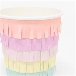 Meri Meri - Rainbow Sun Cups - Gökkuşağı Güneşli Bardaklar - 8li