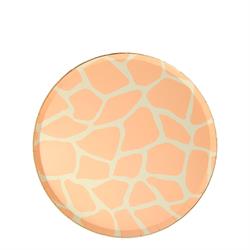 Meri Meri - Safari Animal Print Side Plates - Safari Tabak - S - 8li