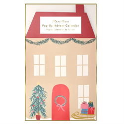 Meri Meri - Santas House Pop Up Advent Calendar - Noel Babanın Evi Advent Calendar
