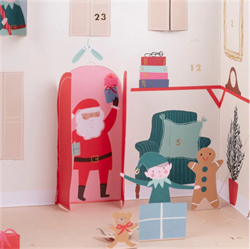 Meri Meri - Santas House Pop Up Advent Calendar - Noel Babanın Evi Advent Calendar