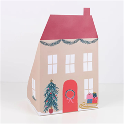 Meri Meri - Santas House Pop Up Advent Calendar - Noel Babanın Evi Advent Calendar