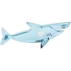 Meri Meri - Shark Platters - Köpek Balığı Servis Tabakları - 4lü