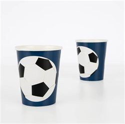 Meri Meri - Soccer Cups - Futbol Bardaklar (8li)
