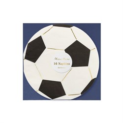 Meri Meri - Soccer Napkins - Futbol Peçeteler - 16lı