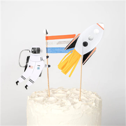 Meri Meri - Space Cake Topper - Uzay Pasta Süsü