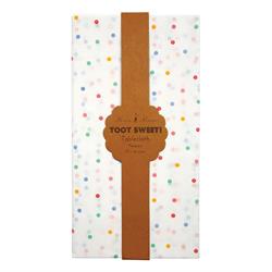 Meri Meri - Spotty Paper Tablecloth - Renkli Puantiyeli Masa Örtüsü