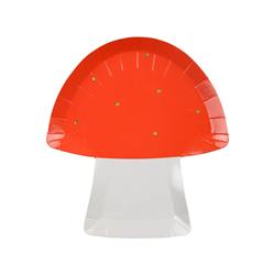 Meri Meri - Party Palette Heart Plates - Renkli Kalp Tabaklar - S