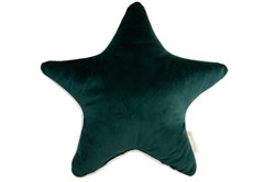 Aristote Kadife Yıldız  Yastık - Jungle Green