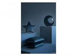 Pierrot Moon Kadife Yastık Night Blue