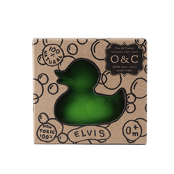 Yeşil Ördek Doğal Diş Kaşıyıcı & Banyo Oyuncağı