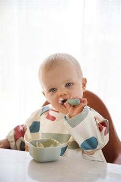 Paslanmaz Çelik Çatal Kaşık Seti, Sage green