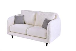 Pietra Beyaz 2li Koltuk, Gri Kırlent