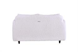 Pietra Beyaz 2li Koltuk, Gri Kırlent