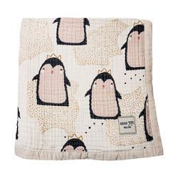 Pinqueen - Organik Bebek Battaniyesi // 4 Kat Müslin