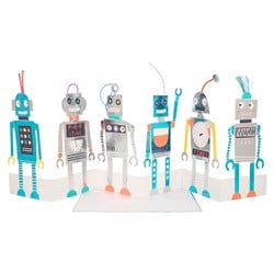 Meri Meri - Robot Card - Robot Tebrik Kartı