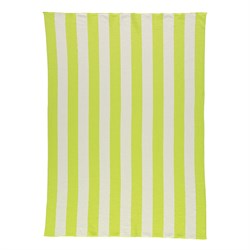 Meri Meri - Çizgili Örme Battaniye - Sarı & Fildişi