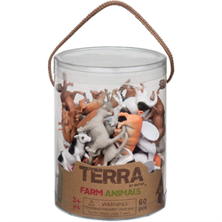 Terra 60 Parça Küçük Oyun Seti, Çiftlik