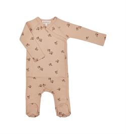 Uzun Kollu Ayaklı Tulum, Light Peach