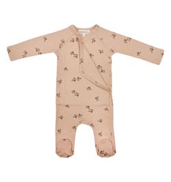 Uzun Kollu Ayaklı Tulum, Light Peach