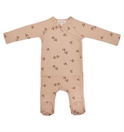 Uzun Kollu Ayaklı Tulum, Light Peach