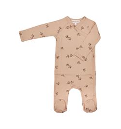 Uzun Kollu Ayaklı Tulum, Light Peach