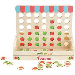 Vilac - Ahşap 4 Sıra Elma Oyunu