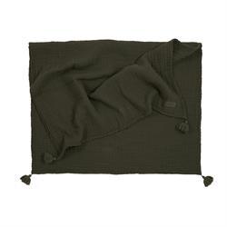 Wabi Sabi Çift Kat Muslin Battaniye , Vetiver