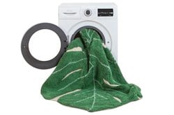 Yaprak Desenli Monstera Halı Yeşil