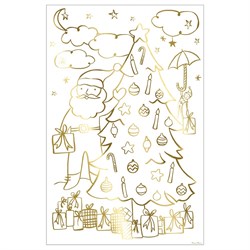 Meri Meri - Christmas Colouring Posters - Yeni Yıl Boyama Posterleri - 2Li