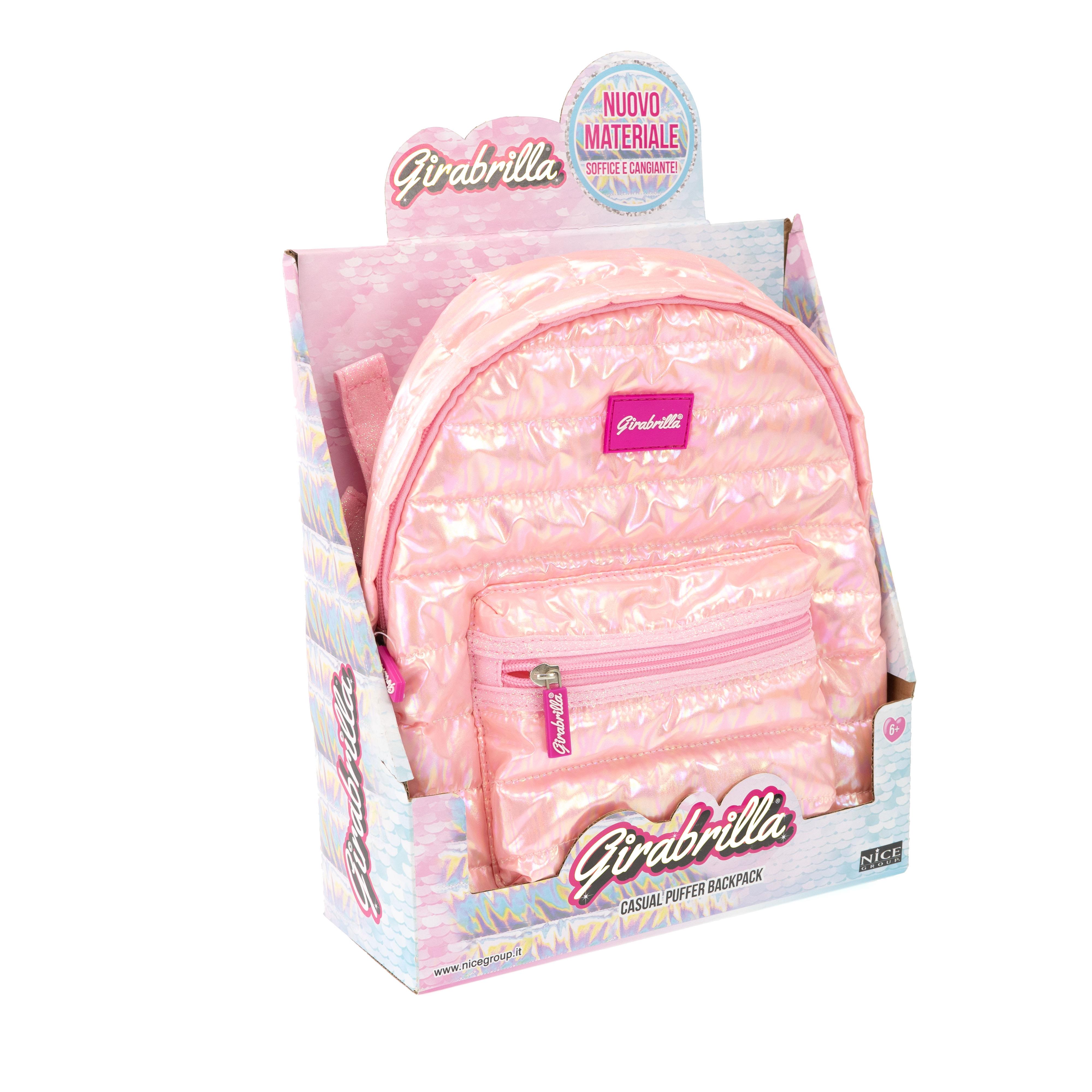 Puffer Casual Sırt Çantası, Açık Pembe Kategorisiz Girabrilla