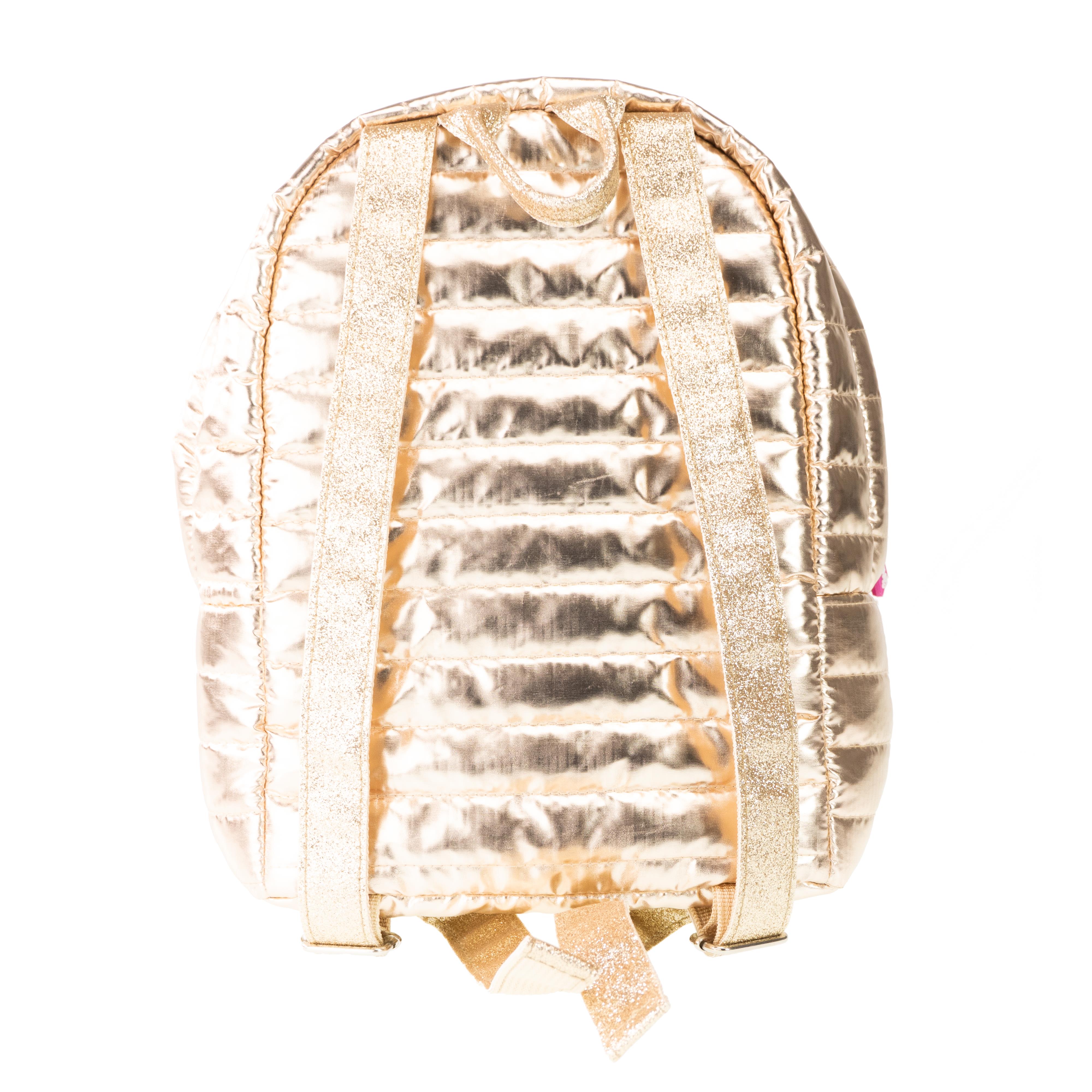 Puffer Metalik Sırt Çantası, Dore Kategorisiz Girabrilla