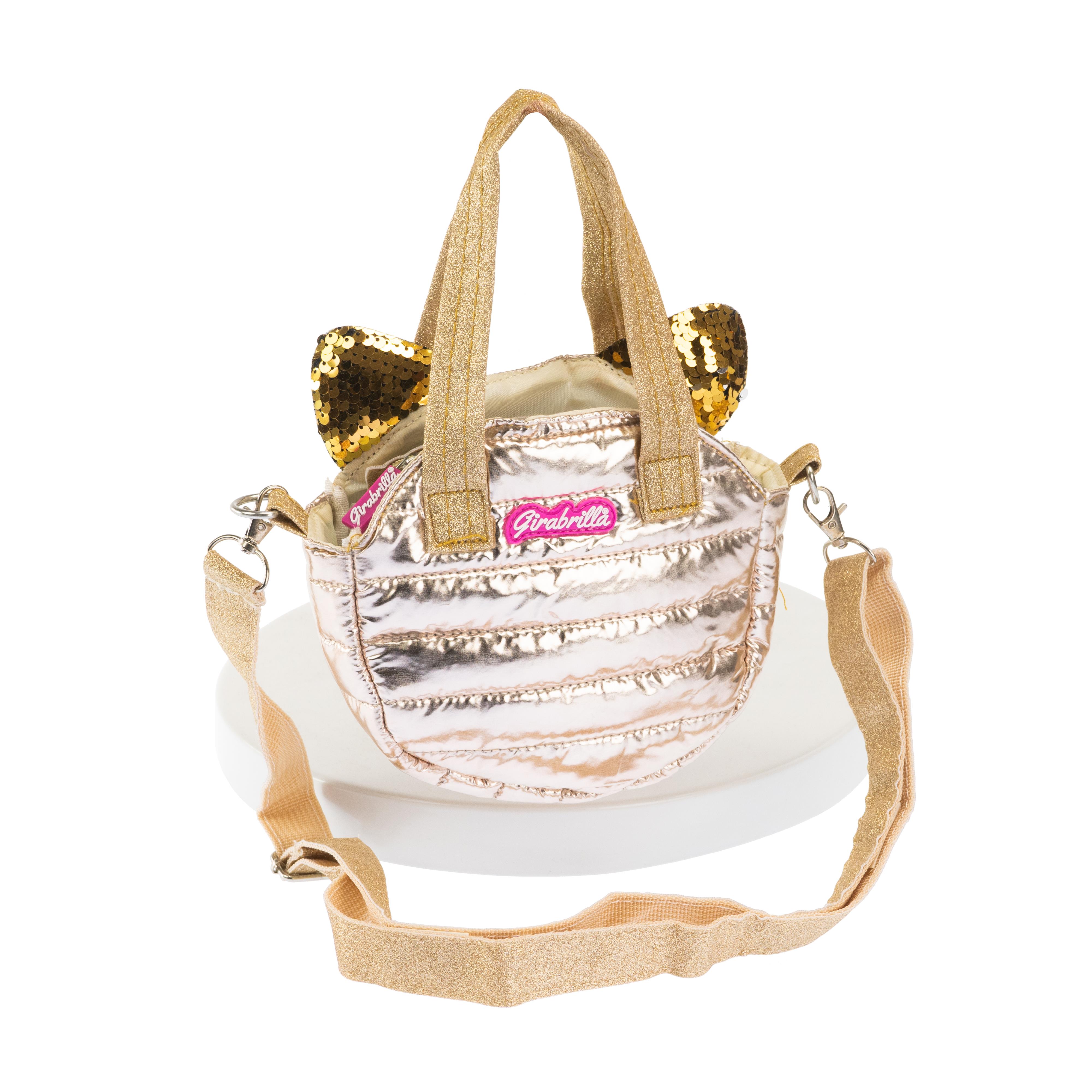 Kedi Kulaklı Puffer Omuz Çantası, Dore Kategorisiz Girabrilla