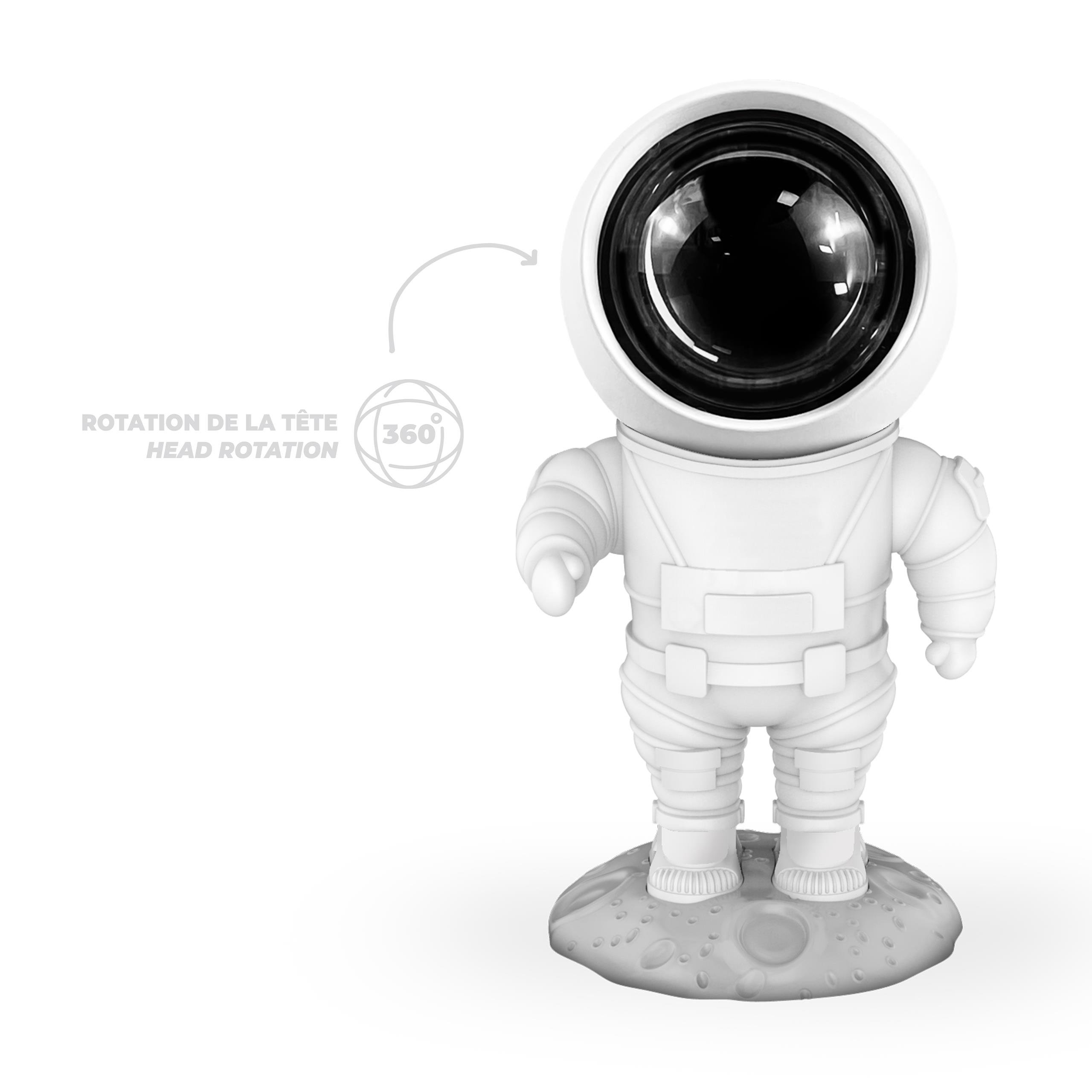 Astronot Projeksiyon Gece Lambası -Turuncu Kategorisiz MOB