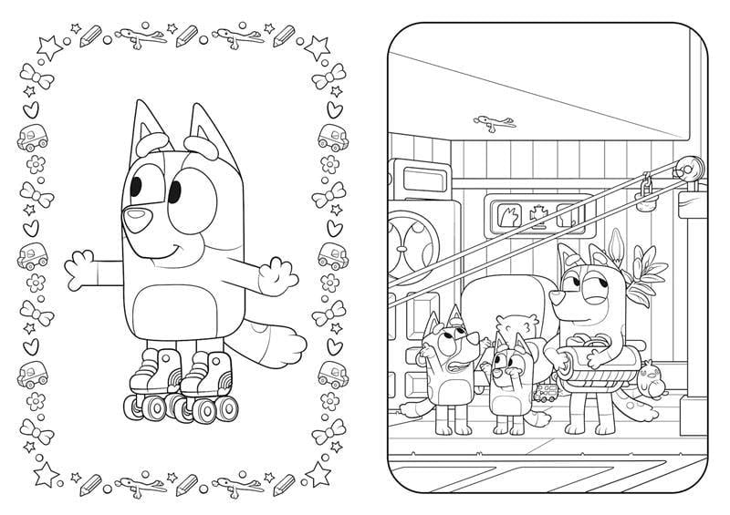 Bluey - Fun and Games Colouring Book