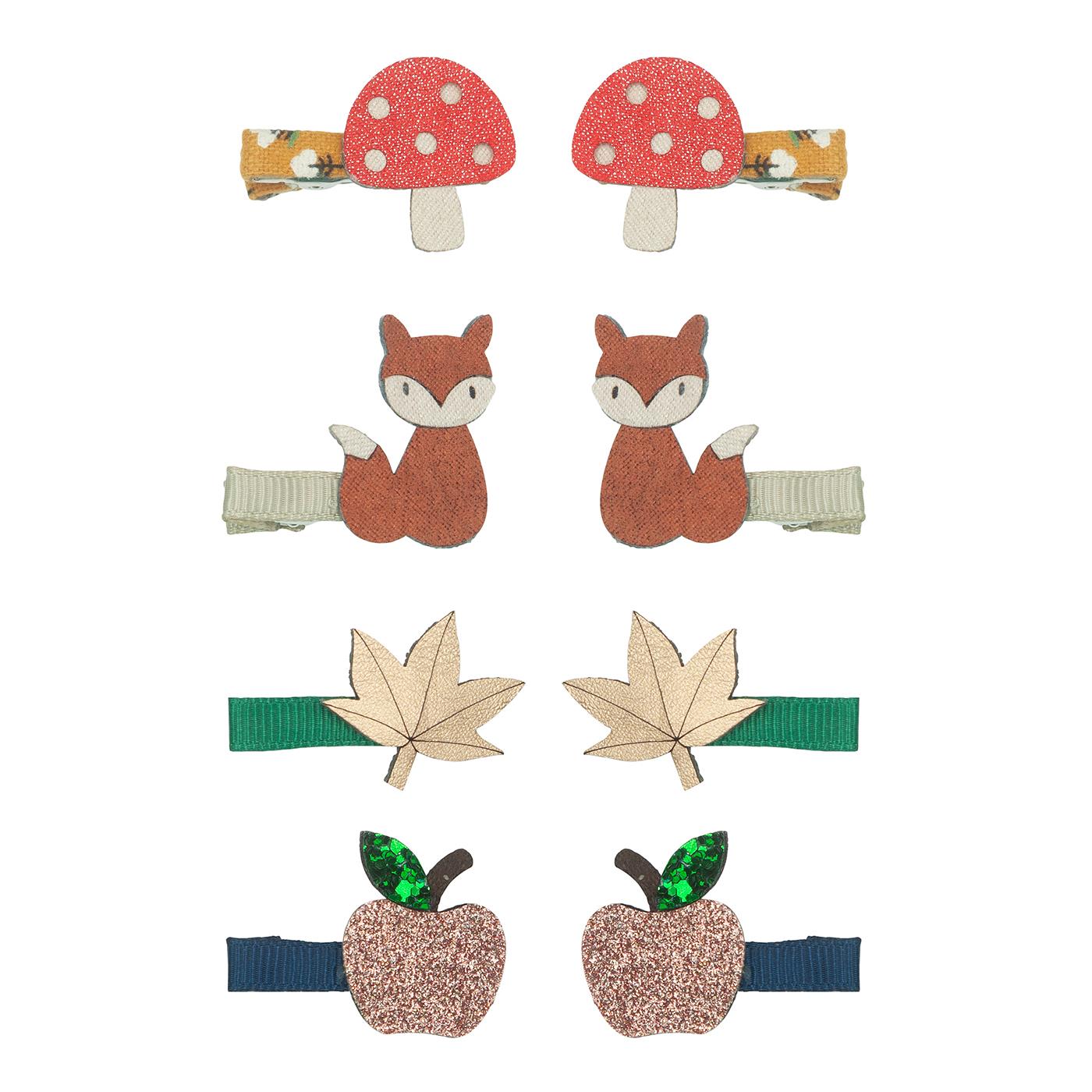 Mimi & Lula Autumn Forest Mini 8li Toka Saç Aksesuarları MIMI & LULA