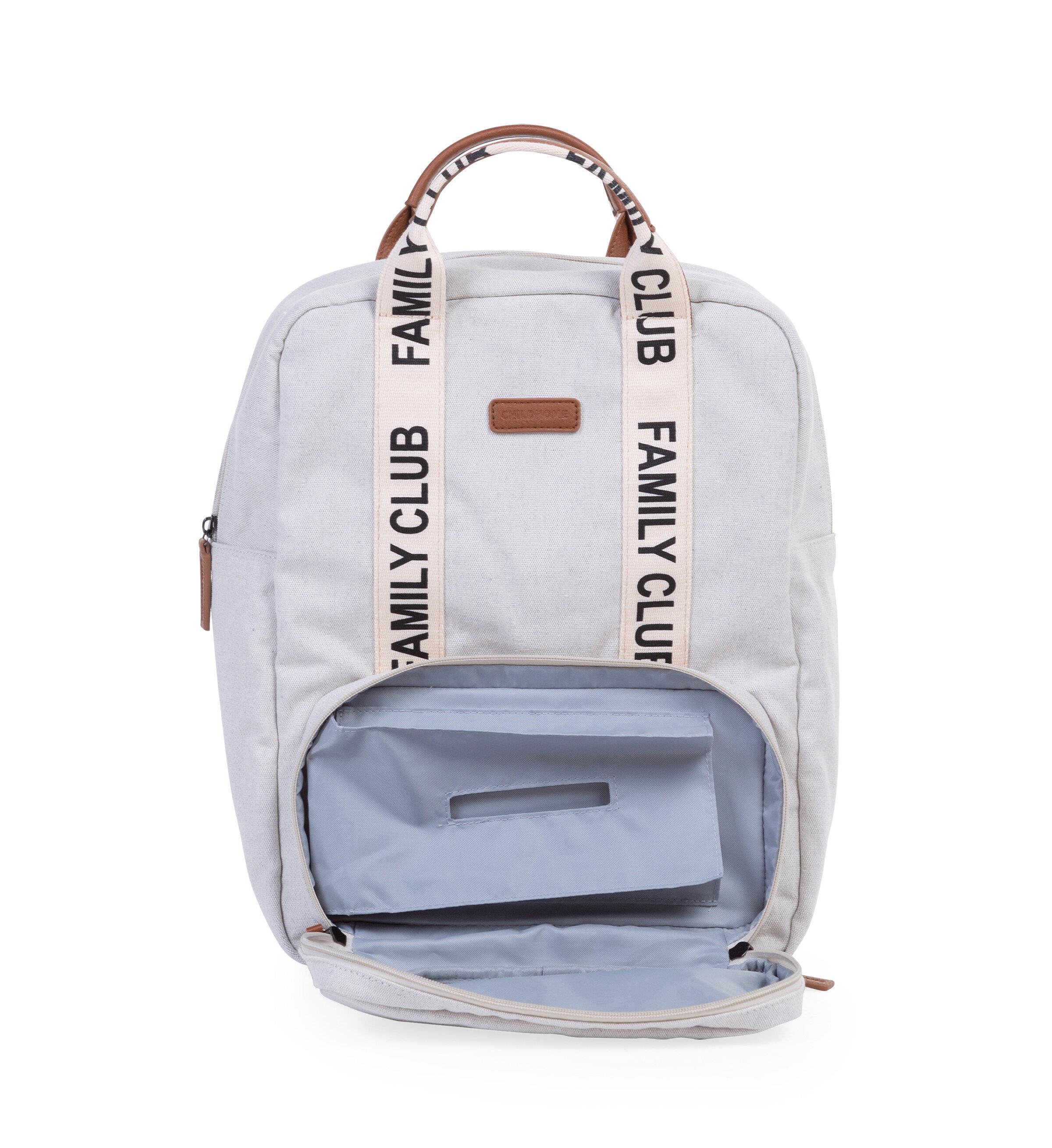 Family Club Sırt Çantası, Kanvas Gri Mommy Bag Childhome