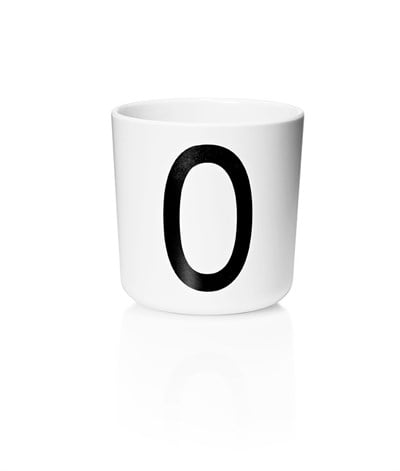 Design Letters Melamin Bardak, O Harfi Beslenme