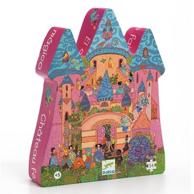 Djeco Djeco Dekoratif Puzzle 54 Parça/The Fairy Castle Oyuncak