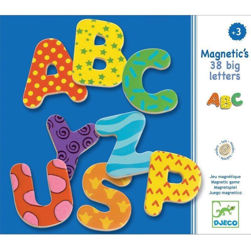 Djeco Mıknatıslı Oyunlar - 38 Big Letters Kategorisiz Djeco