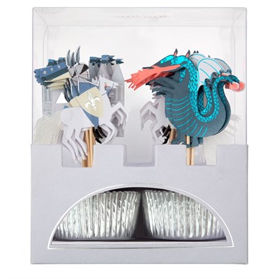 Ejderha Şövalyeleri Cupcake Kit (24'lü)