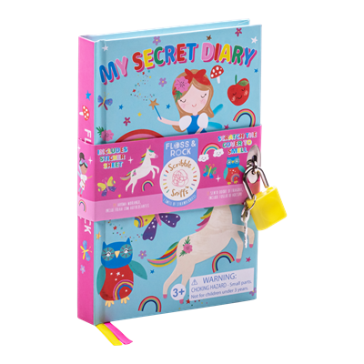 FLOSS & ROCK Kokulu Kilitli Günlük / Rainbow Fairy *YENİ*