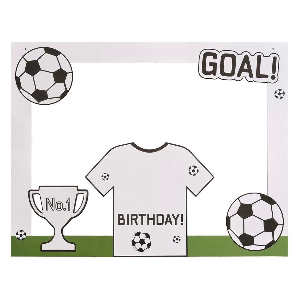 Ginger Ray - Photobooth Frame Customisable Football - Futbol Fotoğraf Çerçevesi