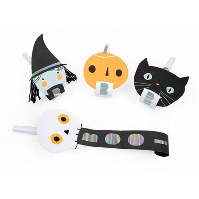 Meri Meri - Halloween Karakterleri Parti Düdükleri